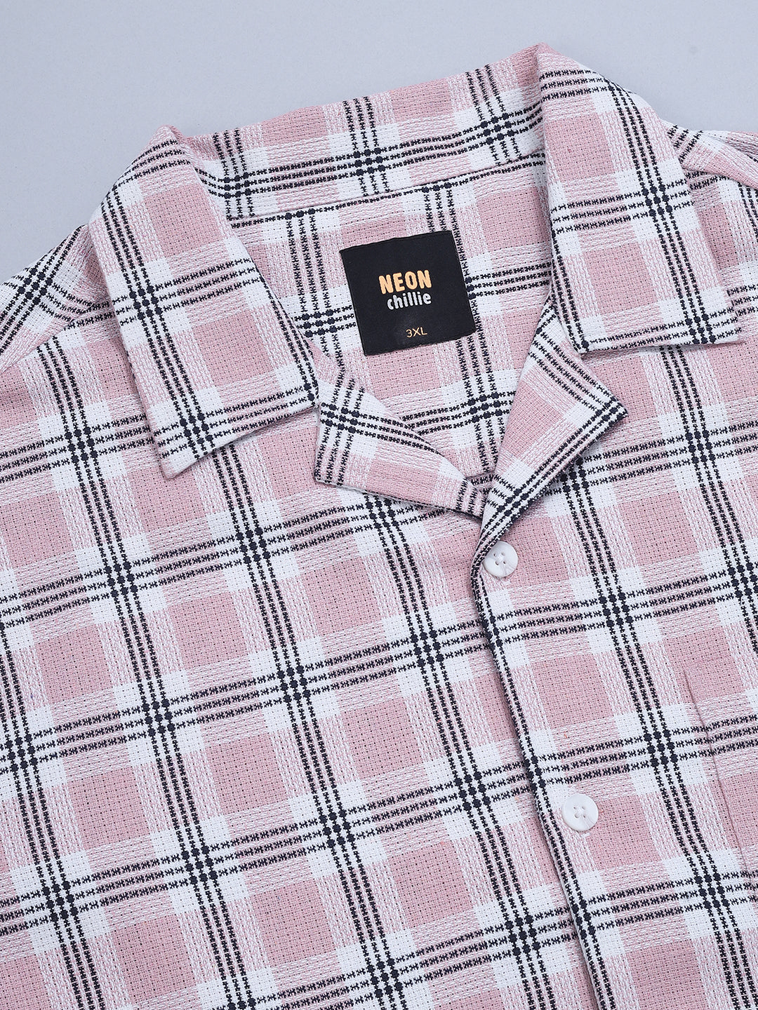 Men Open Collar Regular Fit Half Sleeve Shirt (NC-Plus-528)