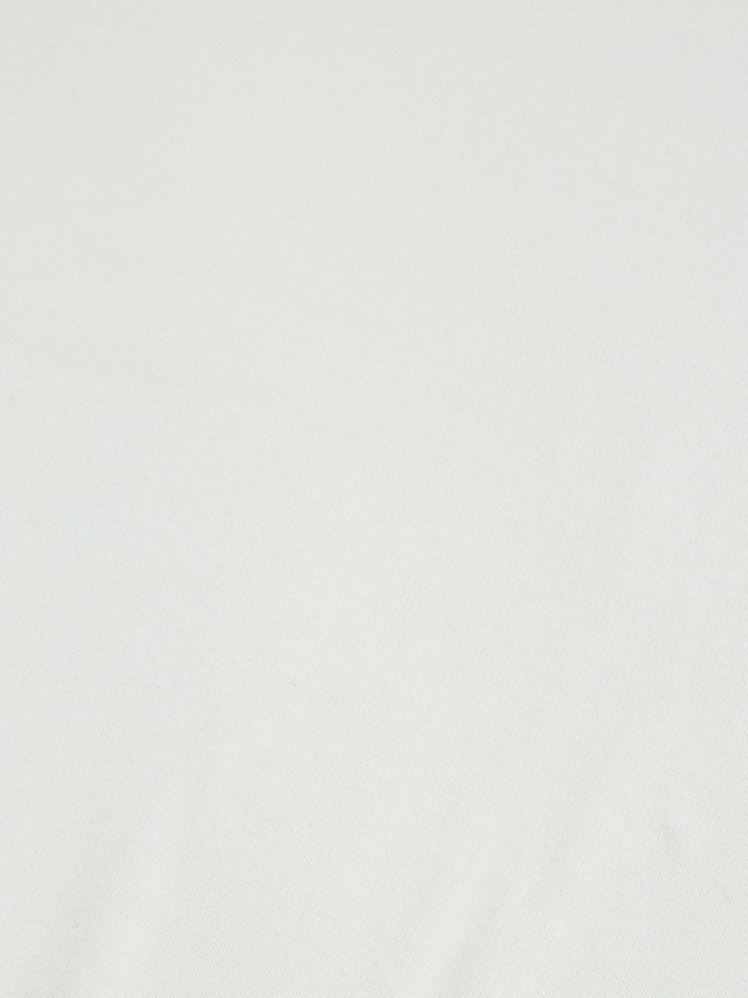 Flat Knit Full Sleeve Polo Ribbed T Shirt - White - Style 133