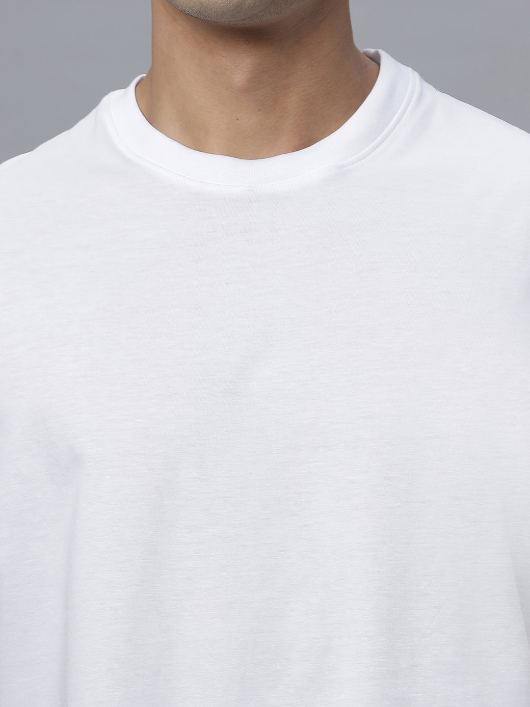 Oryn | Crew Neck Tee Shirt ( NC-104-T- White )