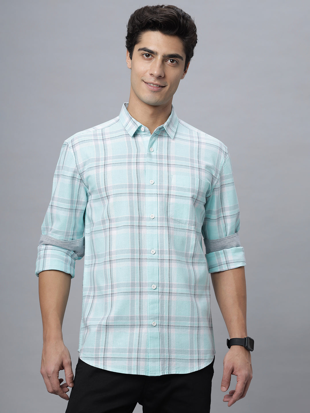 Knoxx | Slim Fit Shirt ( NC-FS-2K23 )