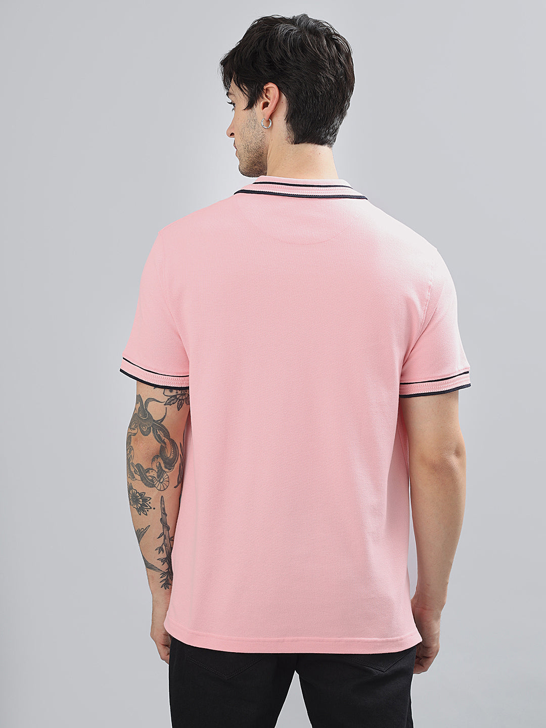Neon Chillie Polo T-shirt for Men (NC-111-Pink)