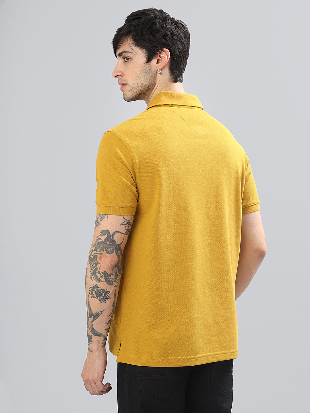 Neon Chillie Polo T-shirt for Men (NC-112-Mustered)