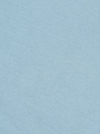 Flat Knit Full Sleeve Polo Ribbed T Shirt  - Light Blue - Style 133