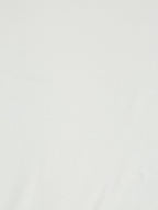 Flat Knit Full Sleeve Polo Ribbed T Shirt  - White - Style 133