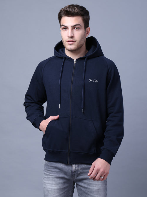 Hooded Pullover Zipper Sweatshirt :- NC-WNTR-705