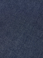 Plus Size Denim Regular Fit Smart Casual Shirt - Dark Blue