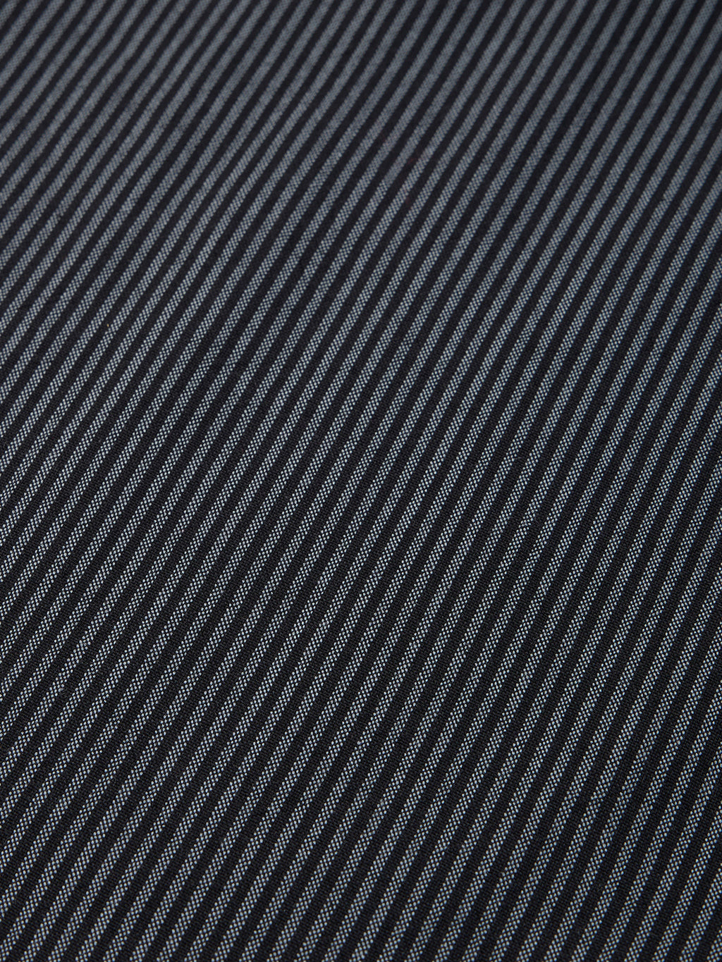 Plus Size Cotton Stripes Shirt 1 Pocket Regular Fit Smart Casual Shirt , Style-1270-Black