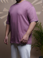 Crew Neck Half sleeve T Shirt - NC-Plus-101-SolmanPink