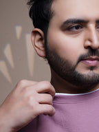 Crew Neck Half sleeve T Shirt - NC-Plus-101-SolmanPink