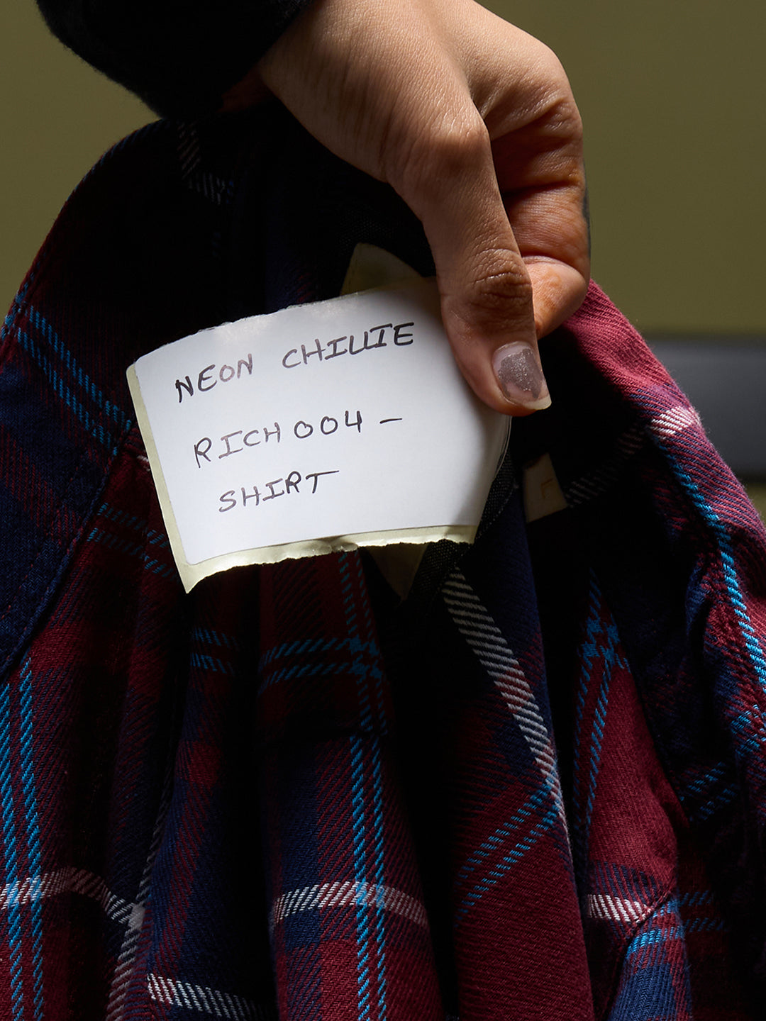 Men Navy Blue 1 Pocket Checkered Long Sleeve Cotton Regular Fit Casual Shirt- Style- 1111-Navy