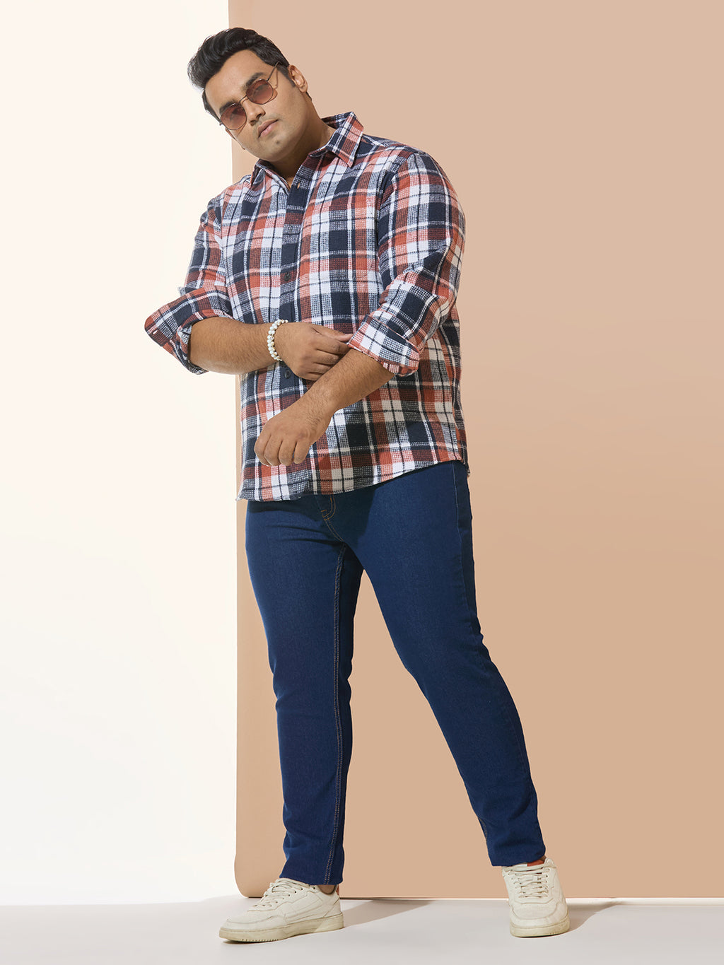 Winter Shirt Regular Fit Smart Casual Shirt - Orange