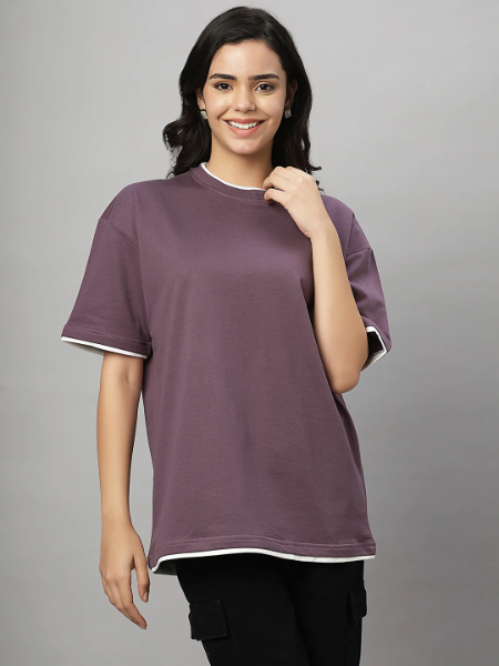 Couple Customizable Oversized 2 T-shirt